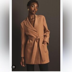 Anthropologie Mare Mare Classic Tie Blazer NWT